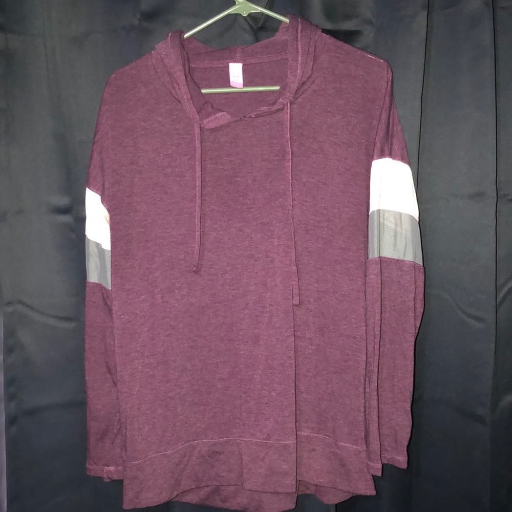 Lightweight workout hoodie